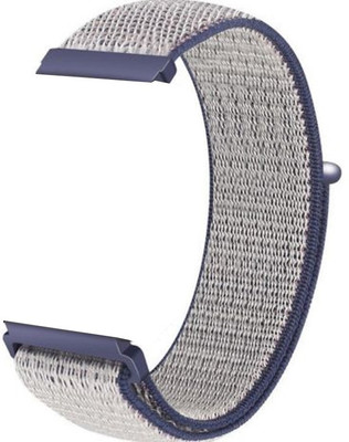 

CELLFATHER Nylon Sport Wristband Strap for Fitbit Versa Fitness (Mid-night Blue) Smart Watch Strap(Blue)