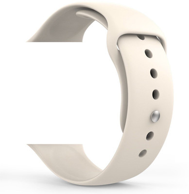 

CELLFATHER Silicone Band Strap for 42mm Series 1 2 3 (Band Edition Nike) (Size-S/M) Beige Smart Watch Strap(Yellow)