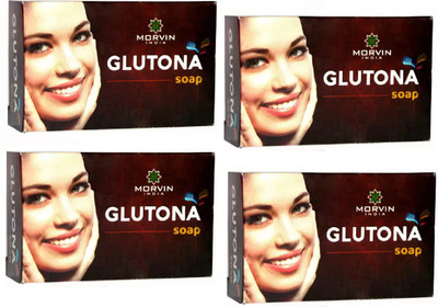 

Morvin Glutona Natural Fairness soap(300 g, Pack of 4)