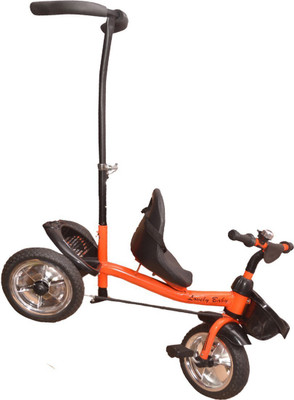 

Oximus Latest Baby Tricycle for Kids with Front Back Basket & Push Parent Handle Recommended for Toddler 1,2,3,4,5 Years Old Children Tricycle for Baby Boys & Girls Gift (Orange) Parent Baby tricycle Tricycle(Yellow)