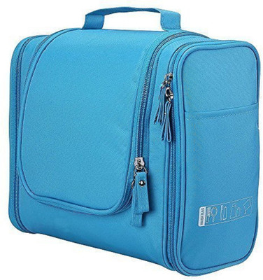 

Kanha Travel Toiletry Bag Travel Toiletry Kit(Blue)