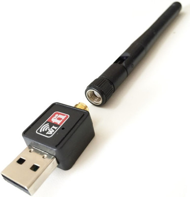 

Blue Birds WiFi Dongle 802.11n WM5 Small Wireless 900 Mbps 2.4ghz Lan With Antenna External USB Adapter(Black)