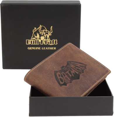 

Bull Kraft Men Brown Genuine Leather Wallet(8 Card Slots)