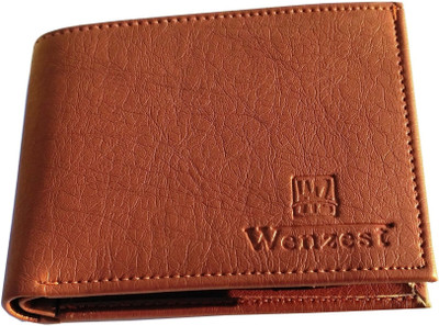 

Wenzest Boys Tan Artificial Leather Wallet(3 Card Slots)