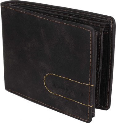 

Bull Kraft Men Grey Genuine Leather Wallet(6 Card Slots)