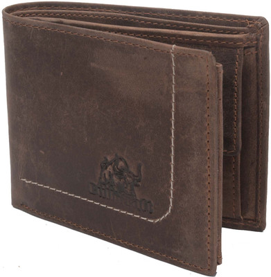 

Bull Kraft Men Brown Genuine Leather Wallet(7 Card Slots)