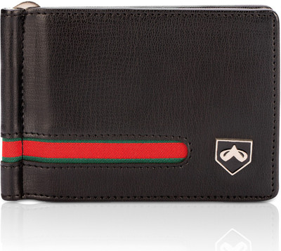 

alton Boys Black Artificial Leather Money Clip(8 Card Slots)