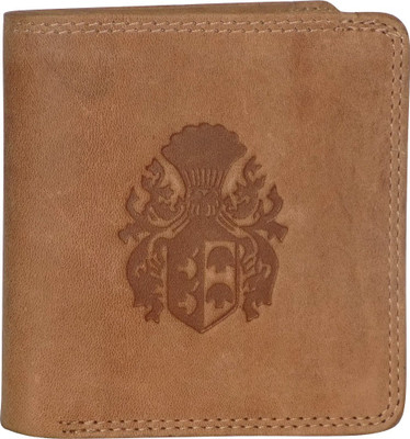 

Kan Women Casual Tan Genuine Leather Wallet(7 Card Slots)