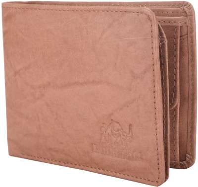 

Bull Kraft Men Tan Genuine Leather Wallet(6 Card Slots)