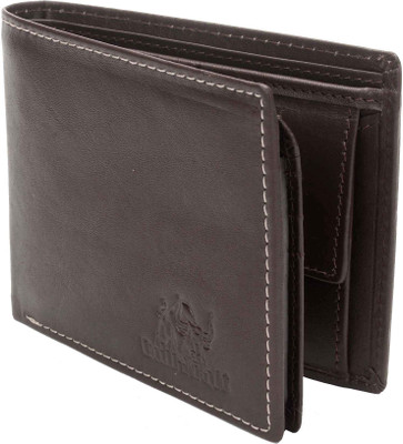 

Bull Kraft Men Brown Genuine Leather Wallet(7 Card Slots)