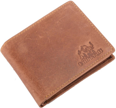 

Bull Kraft Men Tan Genuine Leather Document Holder(6 Card Slots)