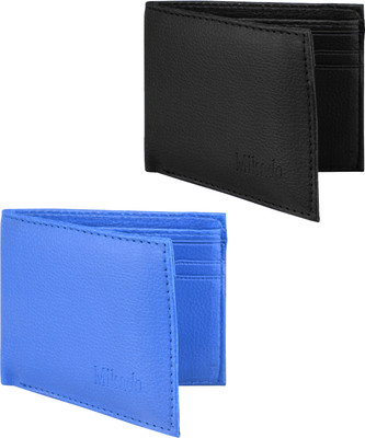 

Mikado Boys Casual Black, Blue Artificial Leather Wallet(5 Card Slots), Multicolor