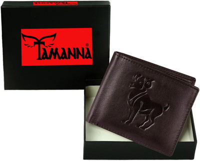 

Tamanna Men Casual Brown Genuine Leather Wallet(1 Card Slot)