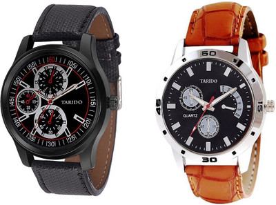 

Tarido TD1031NL01_TD1511SL01 Exclusive Black Dial Double Watches Combo for Men & Boys Watch - For Boys