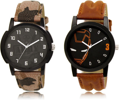 

Talgo LR 03-04 Hot Selling Latest Set of 2 Stylish Attractive Professional Designer Combo Watch - For Boys