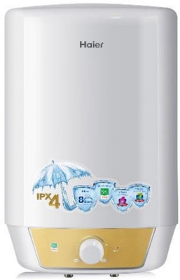 

Haier 15 L Storage Water Geyser(White, ES15V-M3 15-Litre Water Heater)