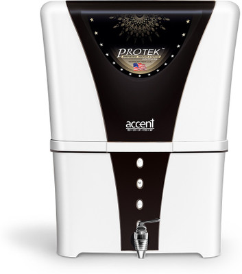 

Protek Accent 12 L RO + UV + UF + TDS Water Purifier(White&Black)