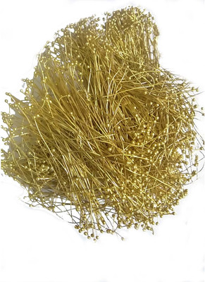 

Mrithi Jewellery making golden pollen/fuse wire - 150 Nos