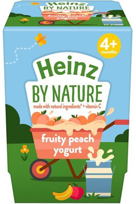 

heinz Fruity Peach Yogurt 2 x 100g (200g) Cereal(200 g, 4+ Months)