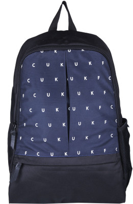 

French Connection FCUK NEEDS SPACE BACKPACK 20 L Backpack(Blue, Black), Marine blue/black