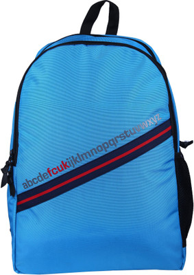 

French Connection FCUK ALPHABET BACKPACK 20 L Backpack(Blue), True blue
