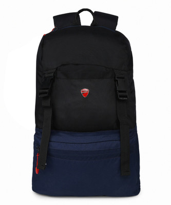 

Ducati STEER 26 L Laptop Backpack(Black, Blue), Black;navy