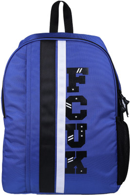 

French Connection STAR STRIPE COLOURBLOCK BAGPACK 20 L Backpack(Blue), Bright blue