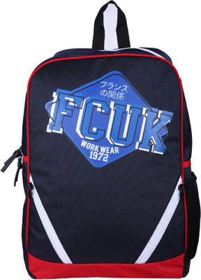 

French Connection WORKWEAR BACKPACK 20 L Backpack(Blue, Red), Marine blue/ red