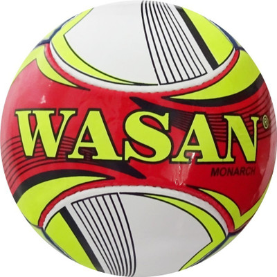 Wasan Monarch Football (Red/Yellow) Football - Size: (Pack of 1, Yellow
