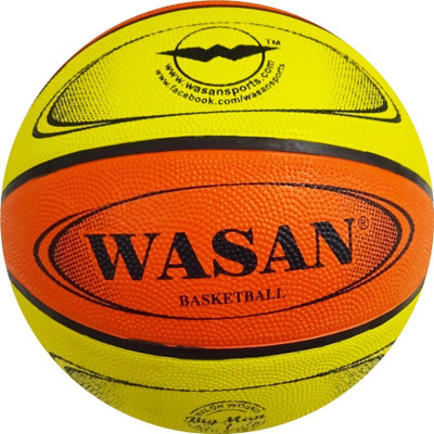 

Wasan Basketball yellow/Orange (12 years and above) Basketball - Size: (Pack of 1, Yellow, Orange