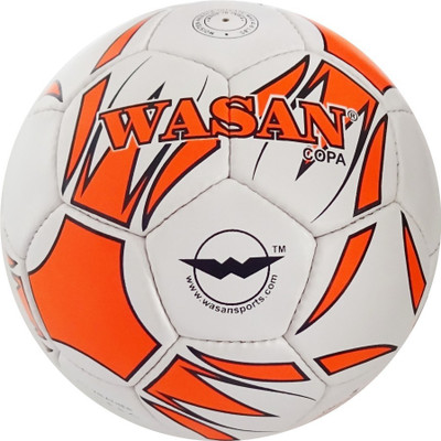 

Wasan Copa Football(orange) With Free Pump Football - Size: (Pack of 1, Orange