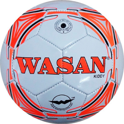 

Wasan Kiddy Football - White (Under 8 Years) Football - Size: (Pack of 1, Orange