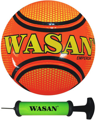 

Wasan Emperor With Free Pump Football - Size: (Pack of 1, Orange