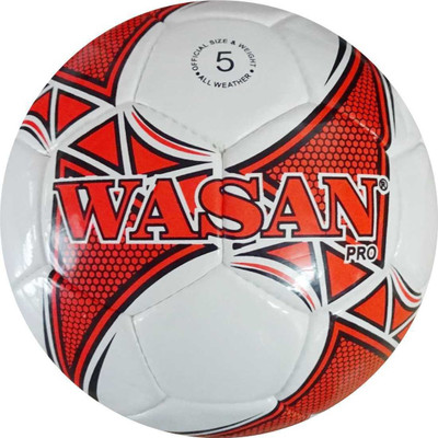 

Wasan Pro Football -White- Size:  Football - Size: (Pack of 1, Red