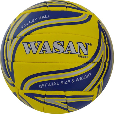 

Wasan Premier Volleyball - Size: (Pack of 1, Yellow, Yellow;blue