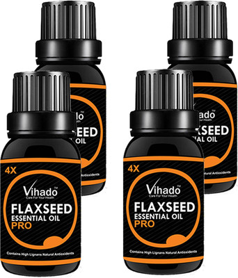 

VIHADO 100% pure flaxseed oil 4X PRO with WEIGHT LOSS (25 ML) (Pack of 4)(25 ml)