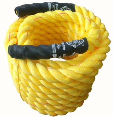 

Esskay Uttam BR3235 Battle Rope(Length: 33 ft, Weight: 4.5 kg, Thickness: 1.2 inch)