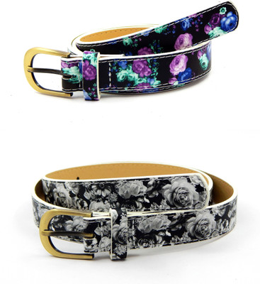 

ELS Women Casual Multicolor Artificial Leather, Synthetic Belt, ELS Women Party Multicolor Artificial Leather, Synthetic Belt