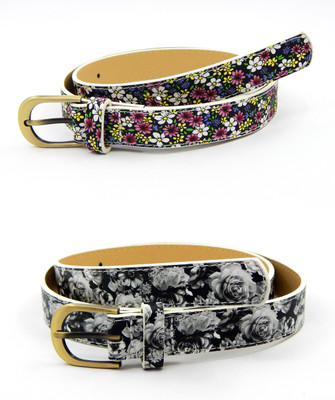 

ELS Girls Casual Multicolor Artificial Leather, Synthetic Belt