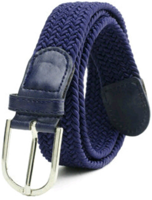 

Styles Creation Men & Women Casual Blue Nylon Belt