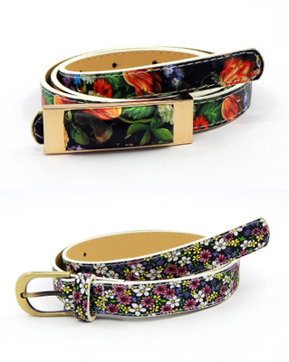 

ELS Women Casual Multicolor Artificial Leather, Synthetic Belt