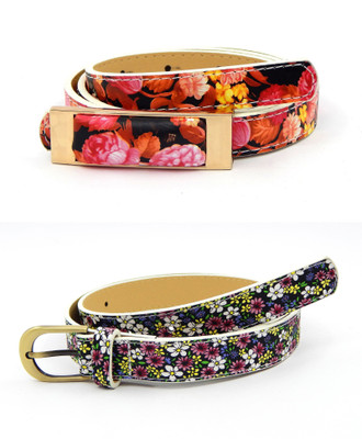 

ELS Women Casual Multicolor Artificial Leather, Synthetic Belt, ELS Women Party Multicolor Artificial Leather, Synthetic Belt