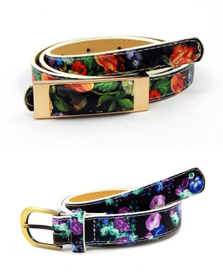 

ELS Women Casual Multicolor Artificial Leather, Synthetic Belt