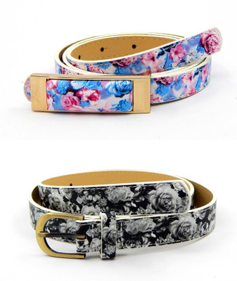 

ELS Girls Casual Multicolor Artificial Leather, Synthetic Belt, ELS Girls Party Multicolor Artificial Leather, Synthetic Belt