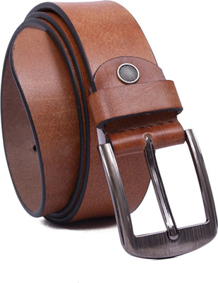 

Milliardaire stile di vita Men Formal Tan Genuine Leather Belt