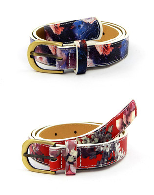 

ELS Women Party Multicolor Artificial Leather, Synthetic Belt, ELS Women Casual Multicolor Artificial Leather, Synthetic Belt