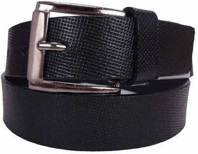 

hbl mart Men Casual Black Canvas Belt