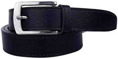 

Jaipuri Art Men Formal Black Synthetic Belt