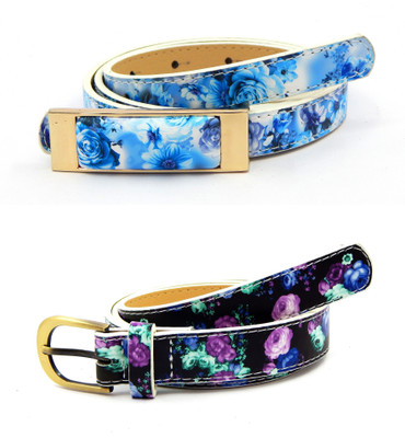 

ELS Girls Casual Multicolor Artificial Leather, Synthetic Belt, ELS Girls Party Multicolor Artificial Leather, Synthetic Belt