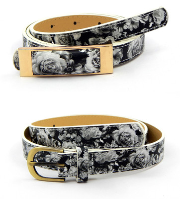 

ELS Girls Casual Multicolor Artificial Leather, Synthetic Belt